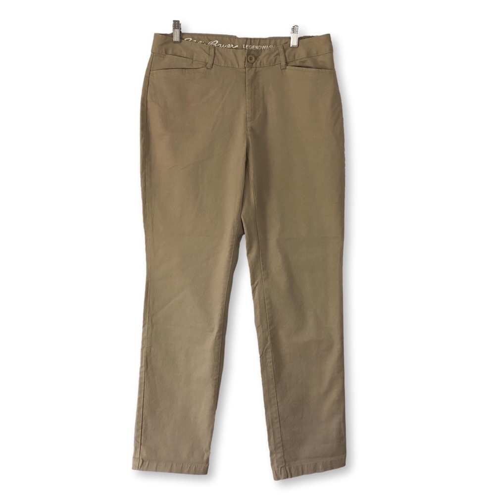 Eddie Bauer Khaki Pants Curvy Straight Size 10